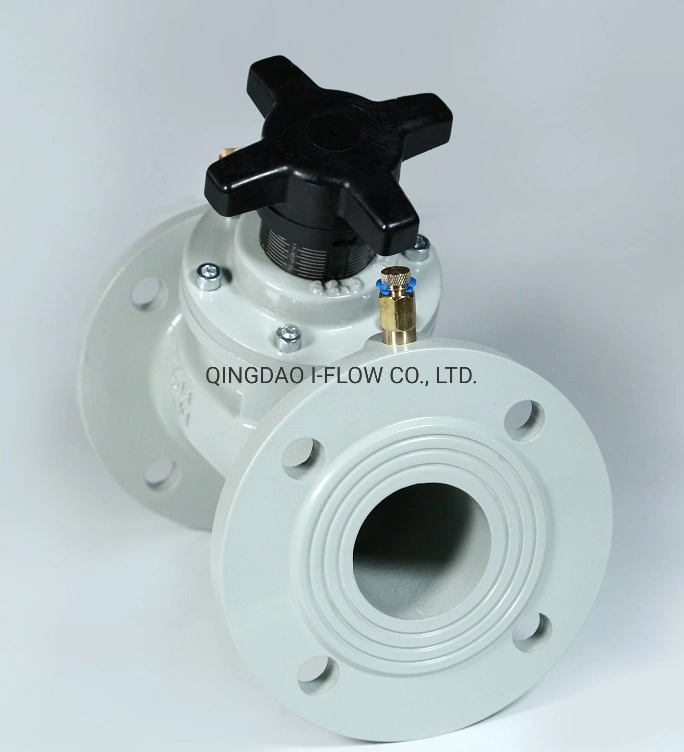 HVAC System Flanged Connection Cast Iron Static Balancing Valve