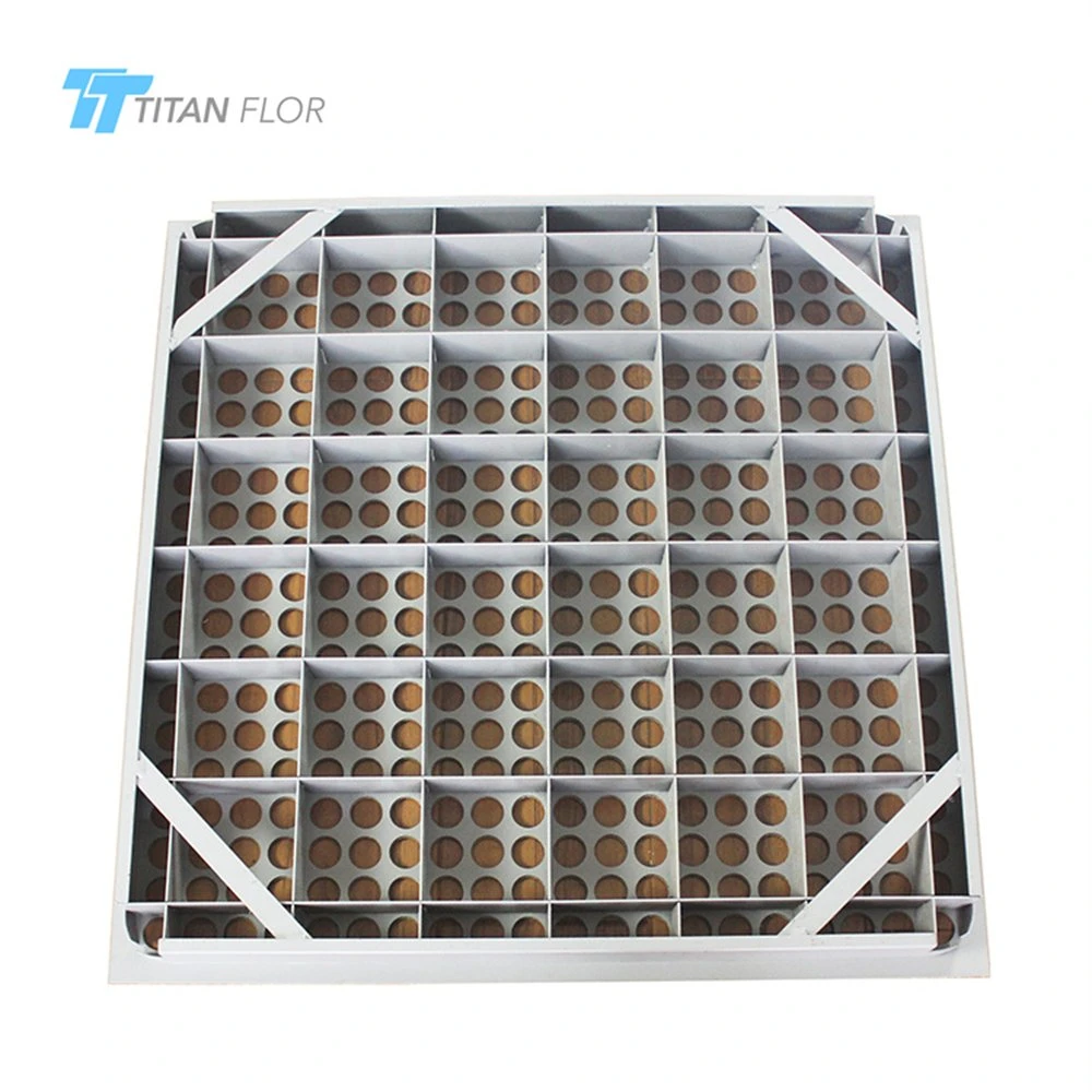 22% Ventilation Rate Raised Access Perforated Panel System