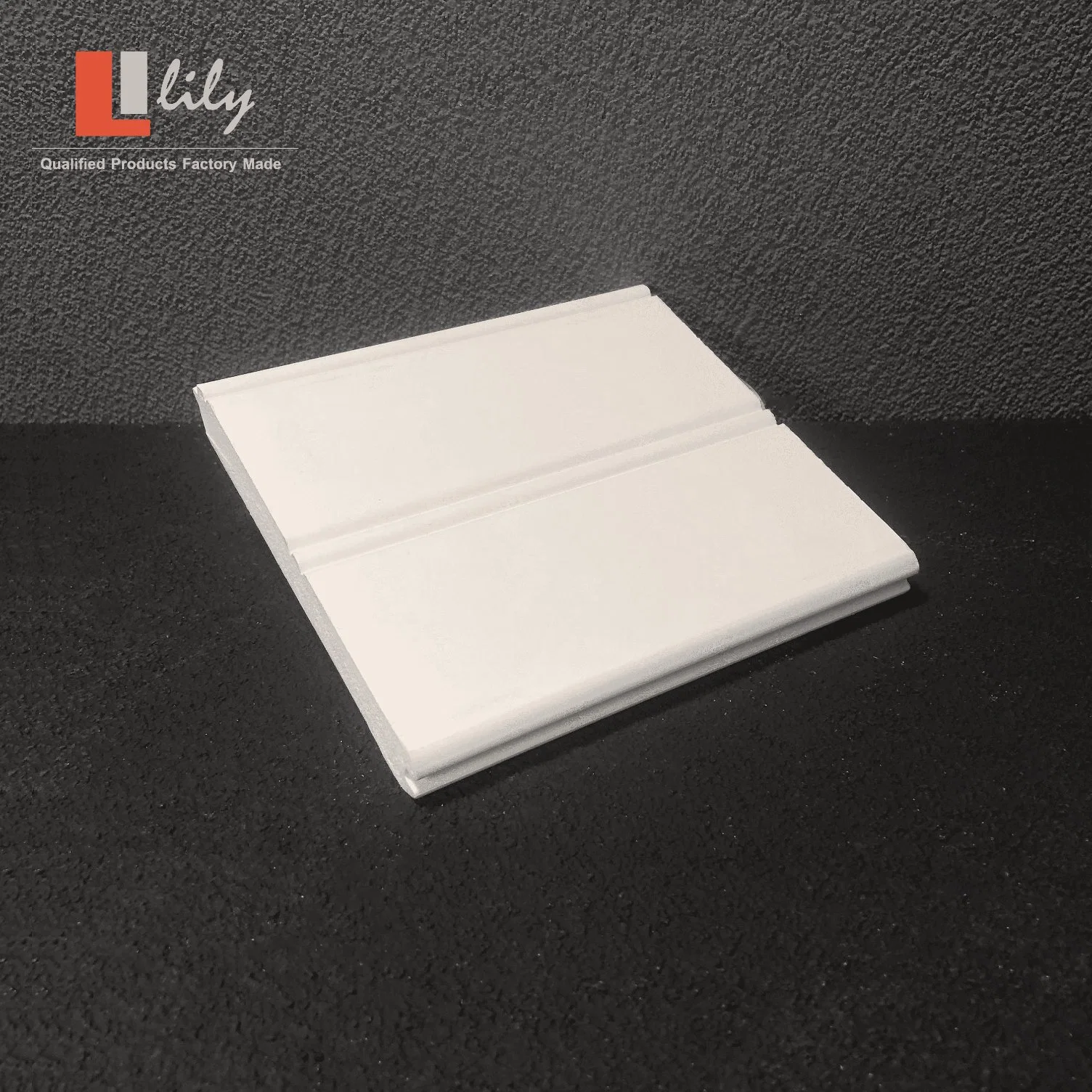 Home Decoration White PVC Baseboard Moulding