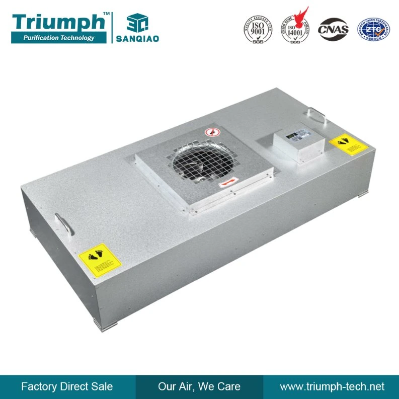 Low Cost Factory Customized FFU Used on The Top of Clean Room Fan Unit Air FFU Filter with Low Noise in Group Control