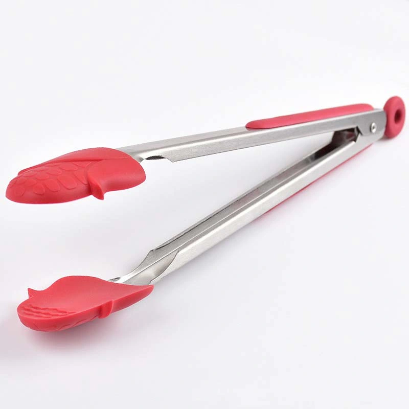 Salad Silicone Kitchen Cooking Serving Tongs