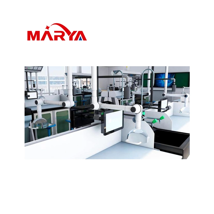 Marya Dust Free Room ISO5/6/7 Cosmetic Production Cleanrooms with Stainless Steel Sliding Door