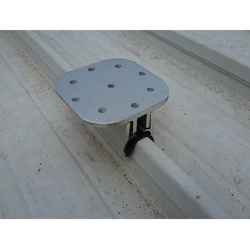 Aluminum Kliplock Clip Lock for Metal Sheet Tin Metal Roof Top Mount Solar Panel Installation