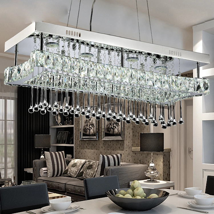 Stainless Steel in Chrome Luxury Style Crystal Chandeliers &amp; Pendant Lights
