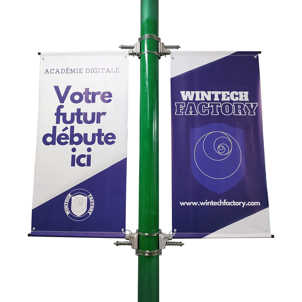 Metal Street Pole Advertising Sign Equipment (BT-A)