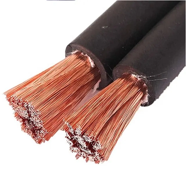 Hot Sell Flexible Cable PVC Insulated 10/25/35/50mm2 Ningbo Factory Electric Wire Prices China Supplier Welding Cables