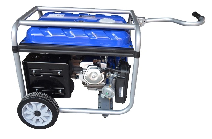 Una Sola Fase de 8kw Tri-Fuel gasolina portátil/Gas Natural/generador de gas Zgeb9000