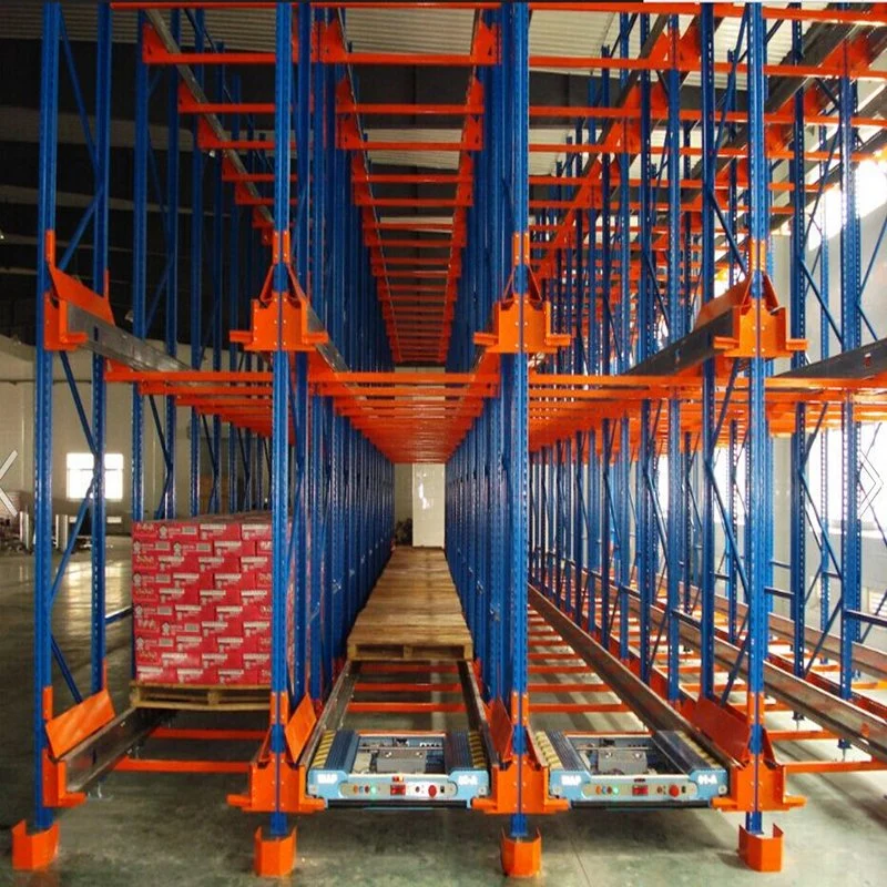 High Speed Heavy Duty Customized Radio Shuttle Pallet Racking for Warehouse Storage