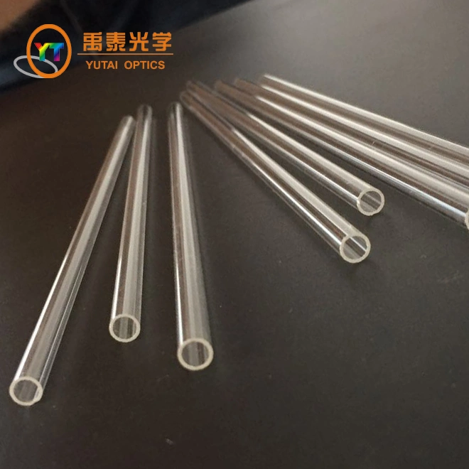 Customized High Temperature Long Rod Fused Silica Quartz Glass Tube