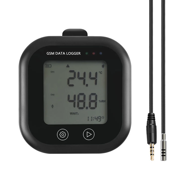 GSM-200e Wireless SMS Cold Room Temperature Humidity Monitor Data Logger