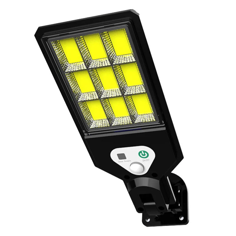 COB calle la luz solar LED Mando a Distancia del sensor de movimiento al aire libre, de pared de luz solar Powered LED Sensor de movimiento Farol Solar