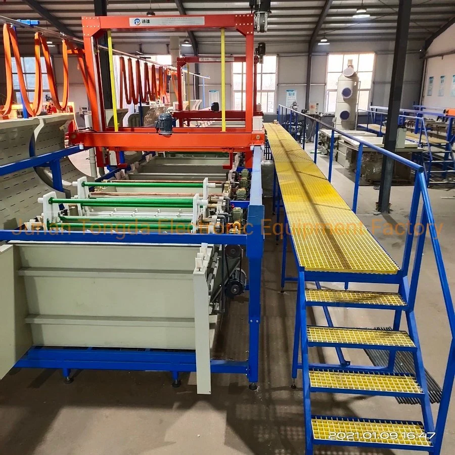 Níquel Zinco automática Cromo cobre equipamentos de galvanização a máquina para metais