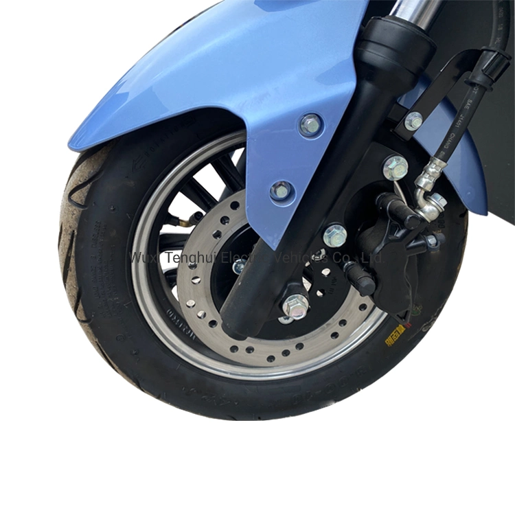 Электрический мотоцикл скутер 60V 1000W аккумуляторная батарея питания тормозных дисков для продажи Поддержка CKD
