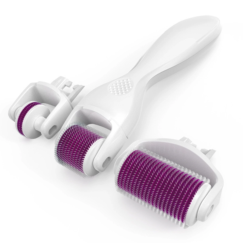 Derma Roller Micro Needle Roller 3 في 1 Derma Roller تعيين للوجه