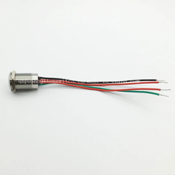 19mm em aço inoxidável Interruptor Piezo Interruptor Tact