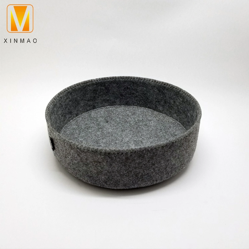 High quality/High cost performance  Food Safety Felt Cover Round Shape 9 Inch Bread Proofing Basket