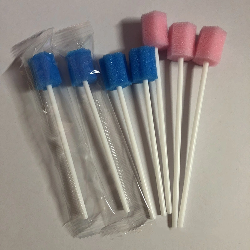 Medical Oral Sponge Sticks Cleaning Products Surgical Foam Brush Cleaning Sponge Stick