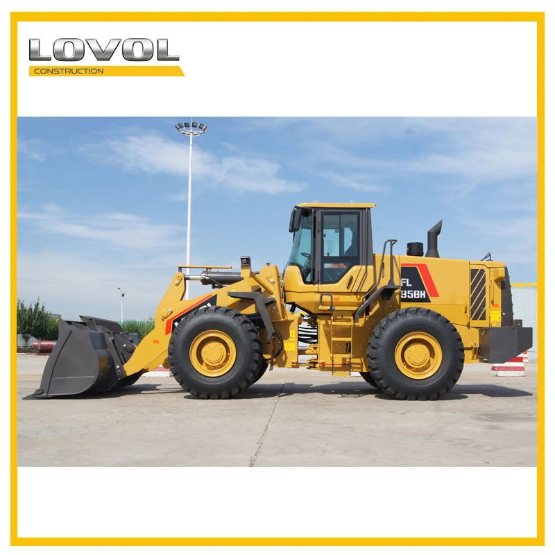 5 Ton 3 Ton Wheel Loader Construction Machinery with Transmission Front Loader on Sale Now