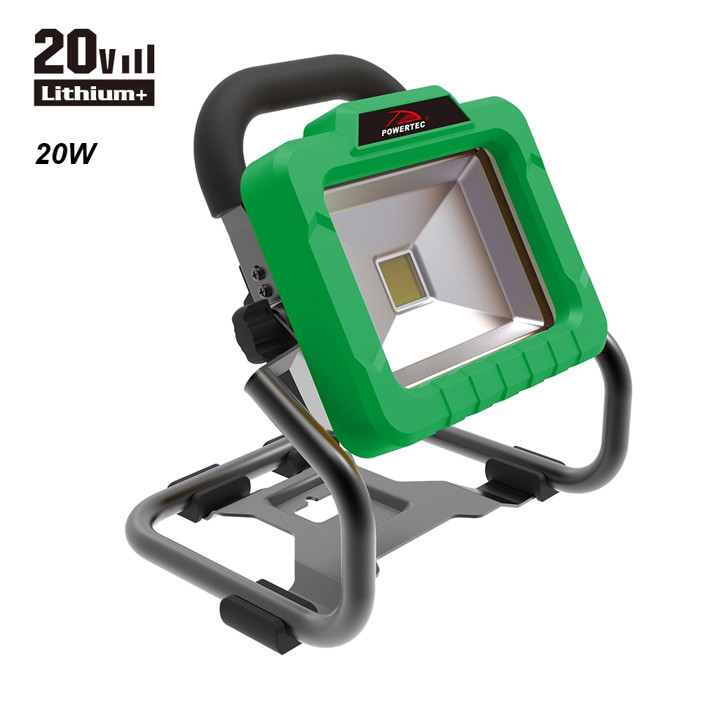 Powertec 20W Cordless Portable Rechargeable LED Magnetic Work Light