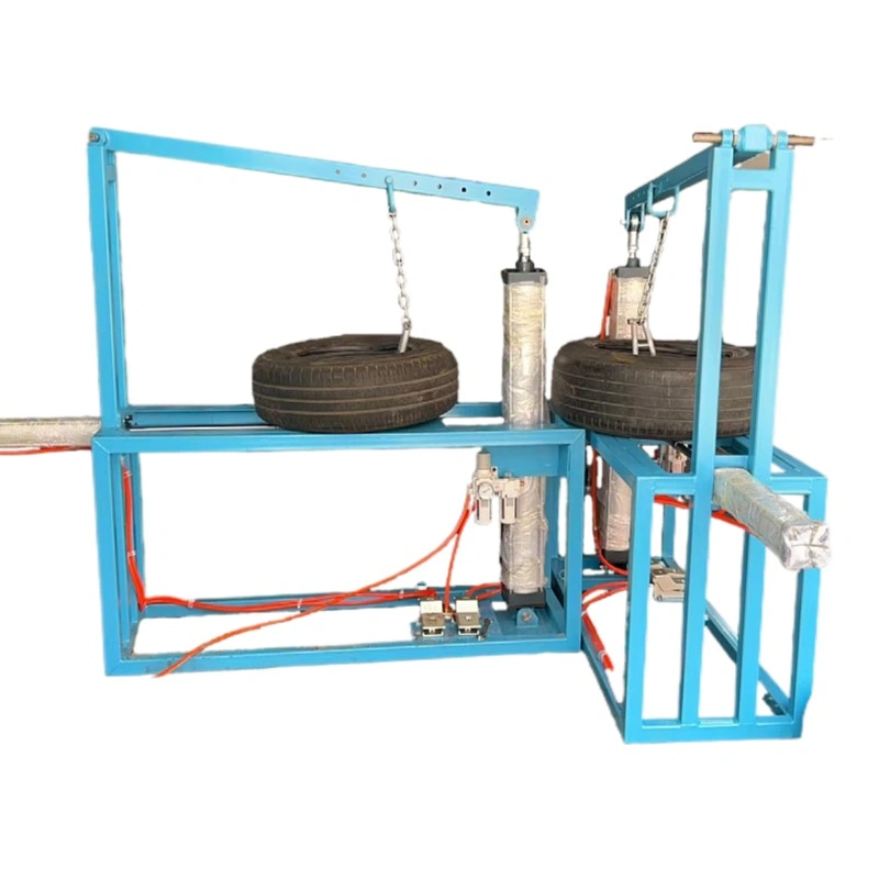 Waste Tire Treatment Tripling and Untripling Pulling out Machine