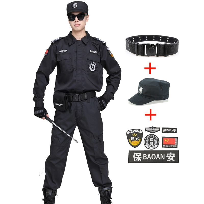 New Style Security Uniform Quick Dry Shirts Work out Clothes Training Suit Pet Safety Clothing