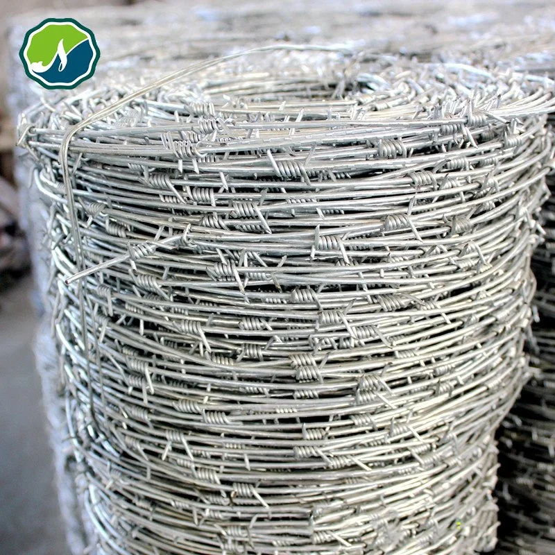 Factory Hot Dipped Galvanized PVC Stainless Steel Barbed Wire Fencing Wire Price