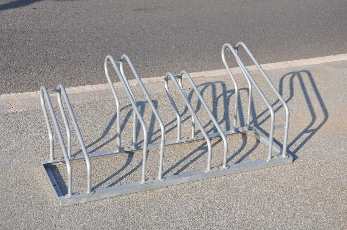 Floor Mounted Bike Display Bicycle Parking Rack Stand