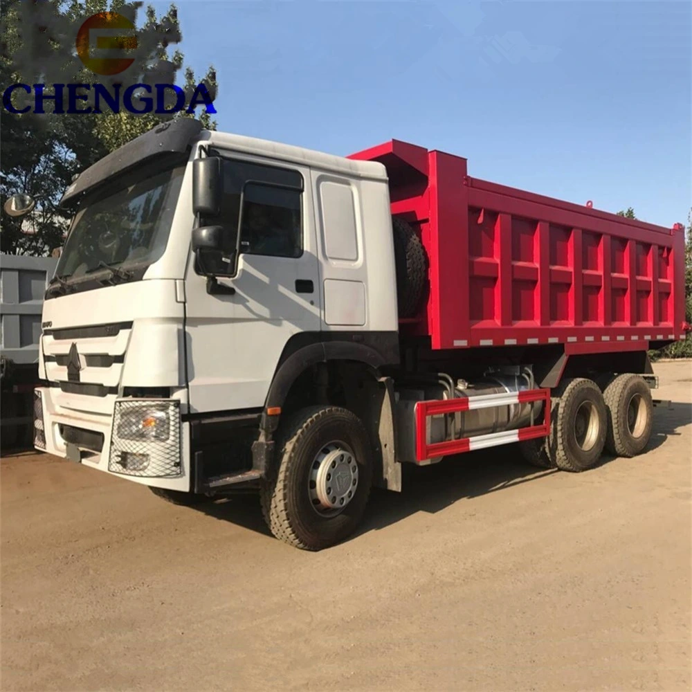 Rear Tipping Dump Truck HOWO Lorry Tipper Truck