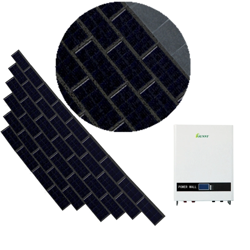 Solar Tile Roof Manufacturer Solar Shingles Solar Roofing Tile for UK