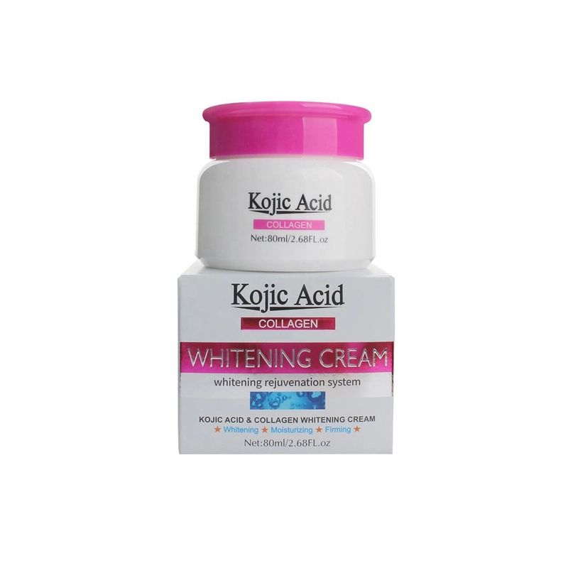 Hot Selling Good Effect Kojic Acid Collagen Face Whitening Cream 80ml