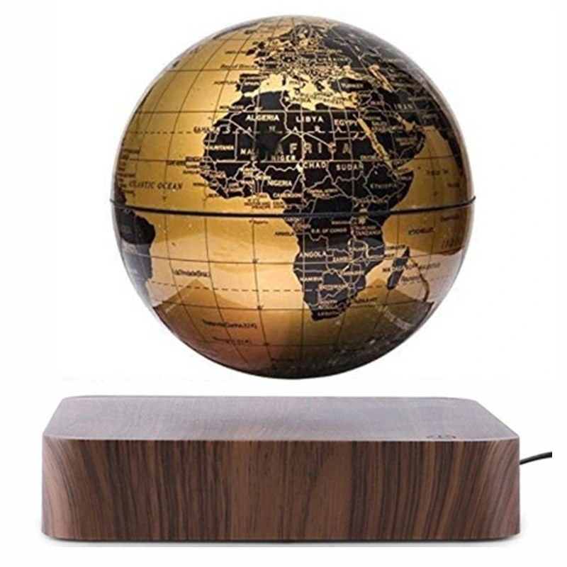 Pied en plastique anti-gravité magnétique, lampe à globe flottante de 6 pouces Pour cadeau de décoration