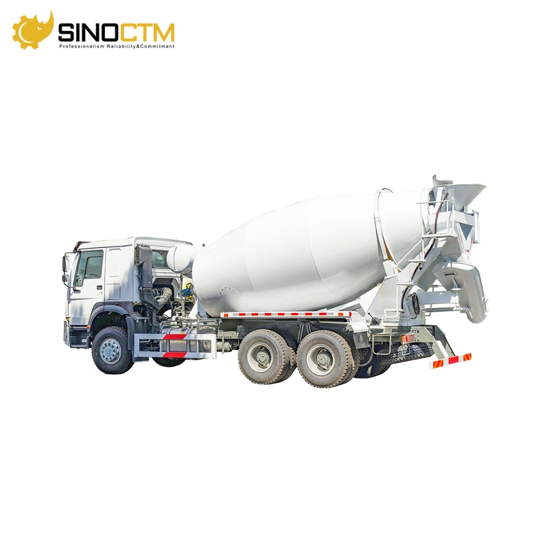 Construction Equipment Hydraulic Mobile Pump Self Loading 8 Cubic Meters Concrete Mixer Truck for Sale