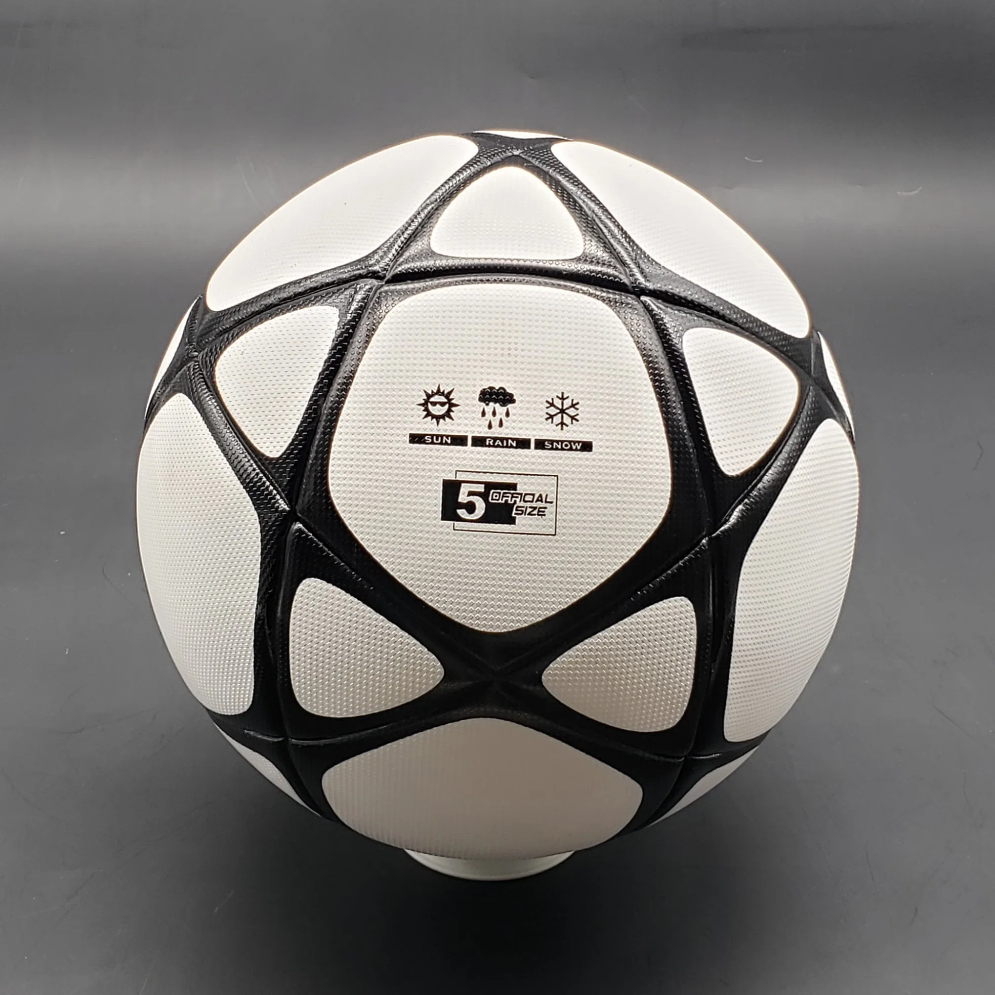 La conception de la concurrence en matière de brevets Bewe professionnel de niveau de colle polyuréthane ballon de soccer pour le match de football de taille 5