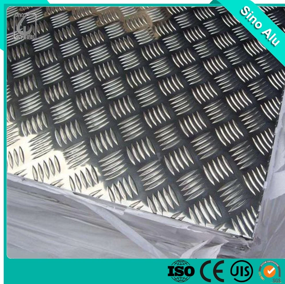 Anti-Slip Alloy 1050 1060 3003 Embossed Aluminum Sheet for Floor