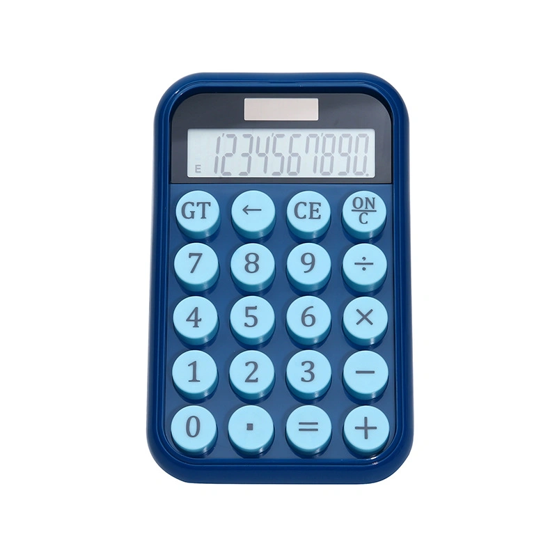 Promotion Dual Power Office Electronic Calculator 16 /12 Digits Office Desktop Calculator