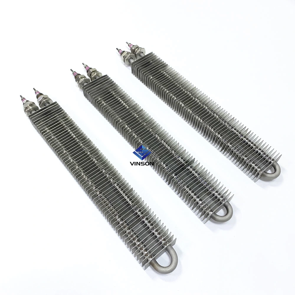 Electrical Tubular Resistance Heater Finned Heating Element for Furnace and Oven