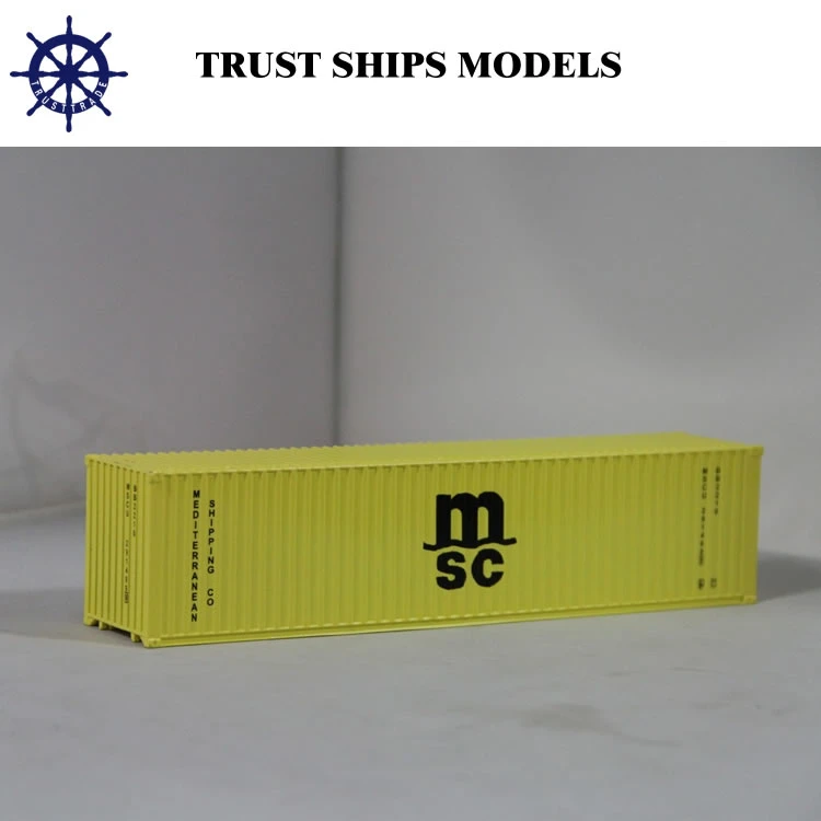 Alloy 40ft Miniature Shipping Container Scale Model