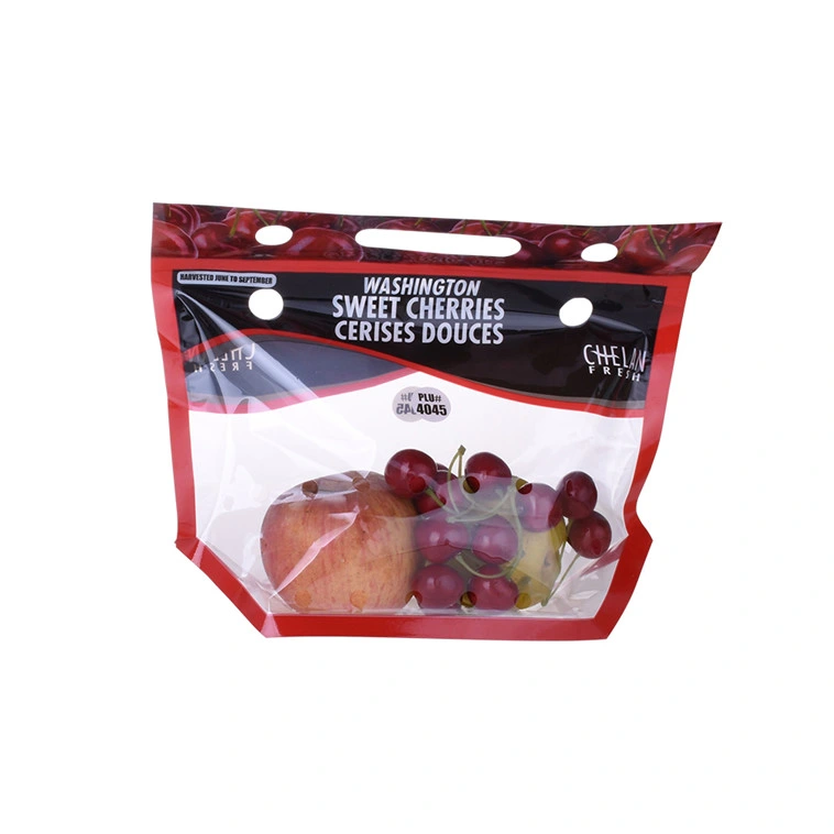 Self Seal Zipper Plastic Retail Packaging for Grape Bags