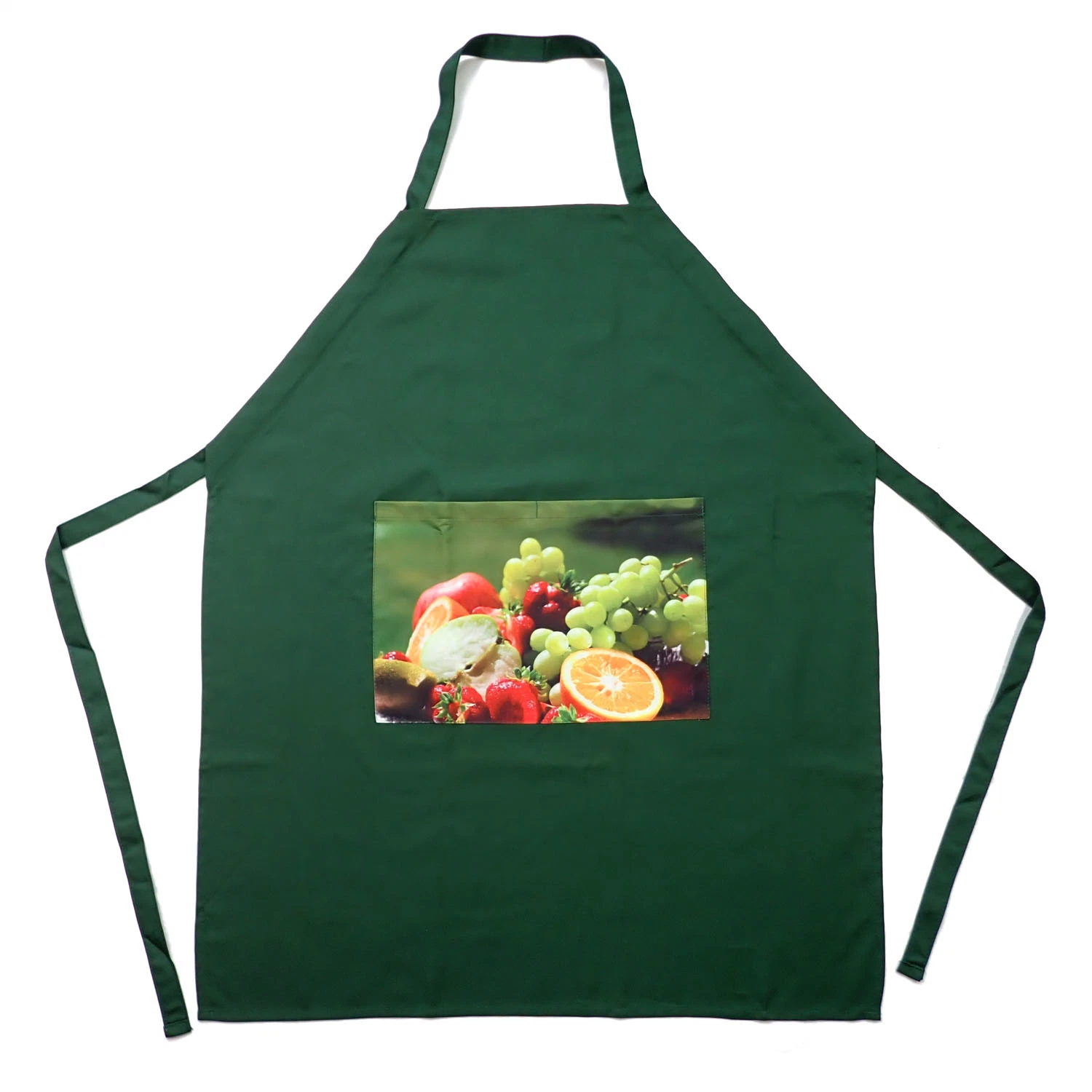 مطعم طباعة الانتقال بالحرارة مطبخ Aprons طاهي قطن بوليستر من القطن مطبخ الطبخ Apron