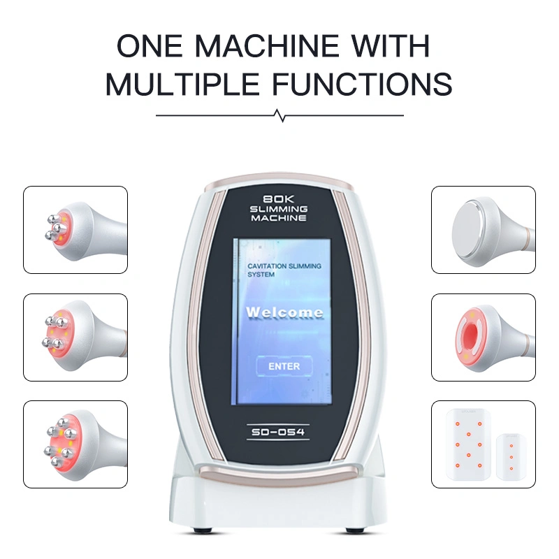 Ofan Best Price Anti Cellulite Slimming Vacuum Ultrasonic System Therapy RF Laser Liposuction Cavitation Machine