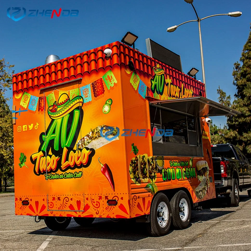 Hochwertige Street Snack Electric Coffee Truck Food Van Foodtruck Zum Verkauf