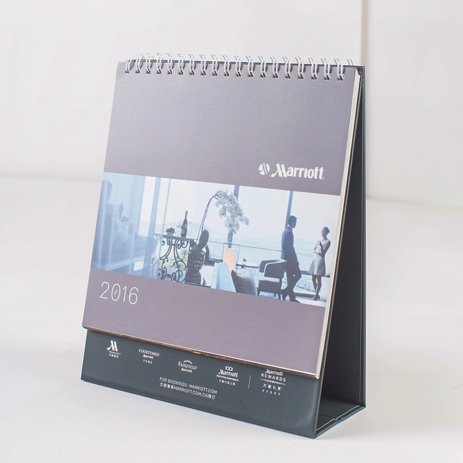 Promotional Desktop Cardboard Funny Desk Calendar