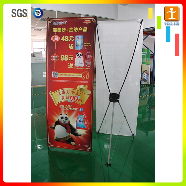 Factory Price Custom Steel X Banner Stand for Advertising