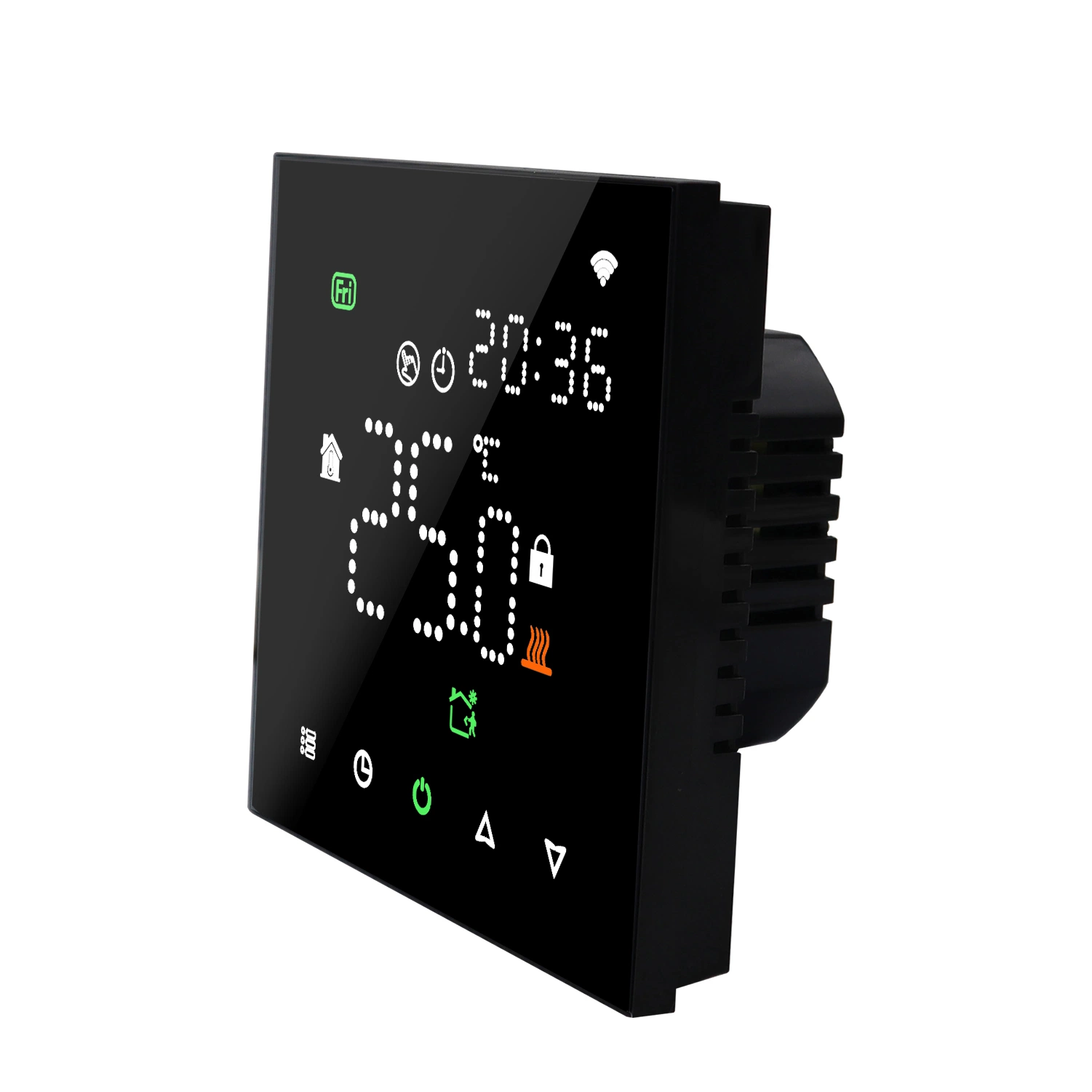 Termostato de calefacción de suelo de agua controlador de termostato inteligente con pantalla LCD