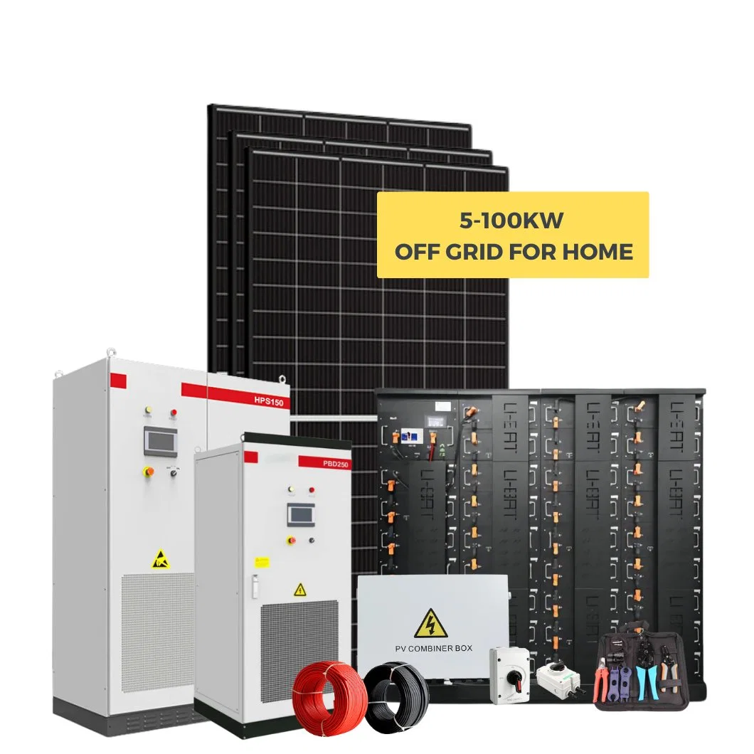 Factory Price Home Use off Grid 1kw 3kw 5kw 7kw 10kwh LiFePO4 Battery Panel Generator Hybrid Inverter Solar Energy System 10kw Grid Tied