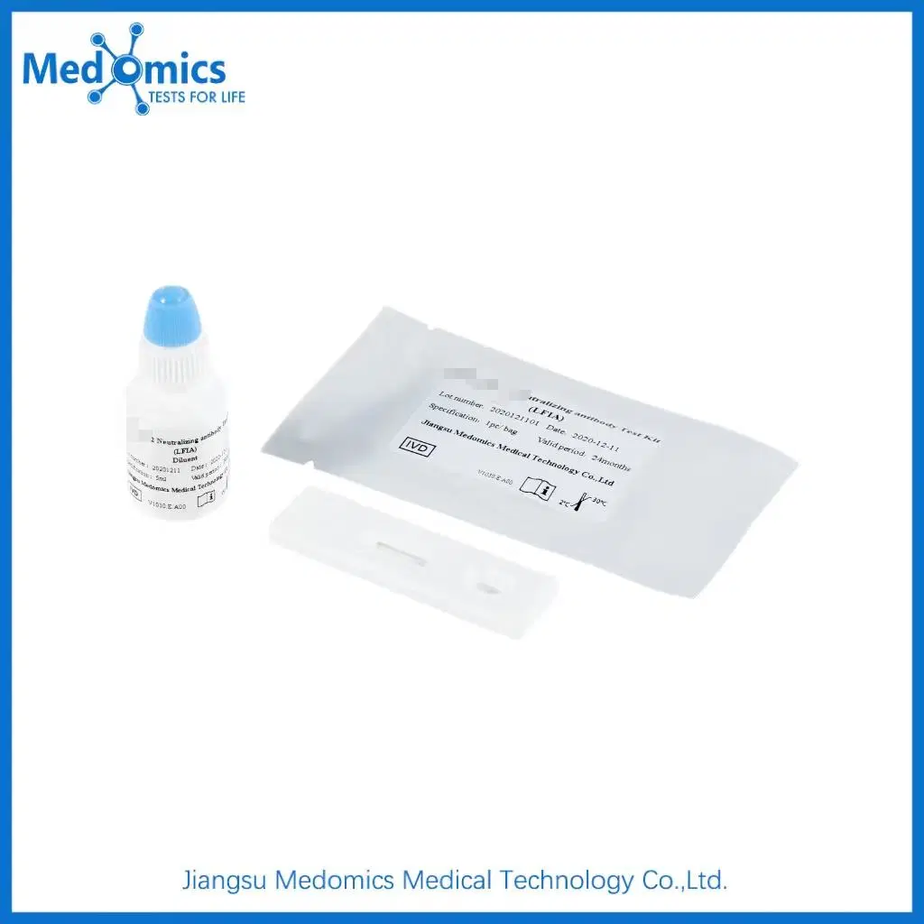 Medomics Novel C-O-R-O-N-a Virus CE Mark /Whitelist Rapid Antibody Detection Test Kit