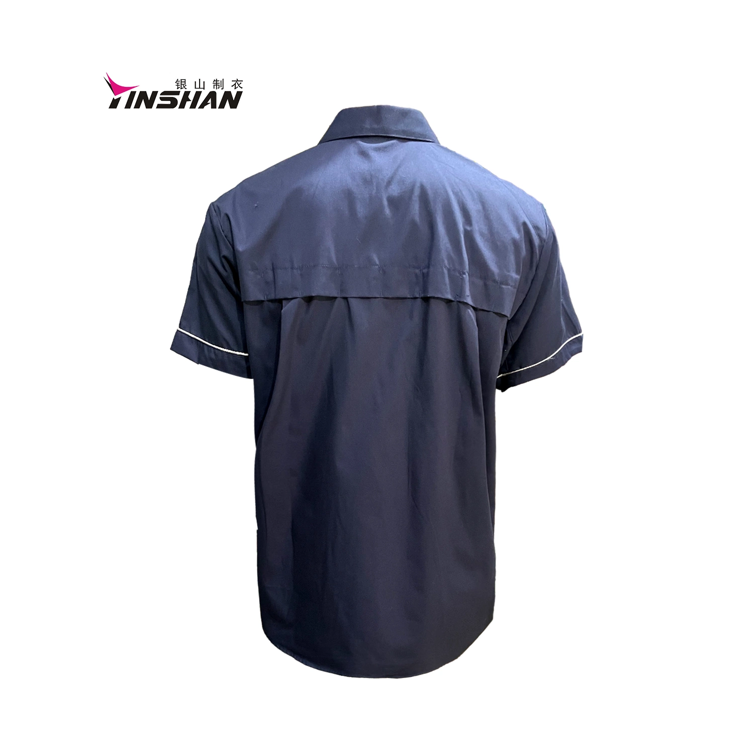 Short Sleeve One Piece Latest Unisex Engineer Workwear Work Suit Custom