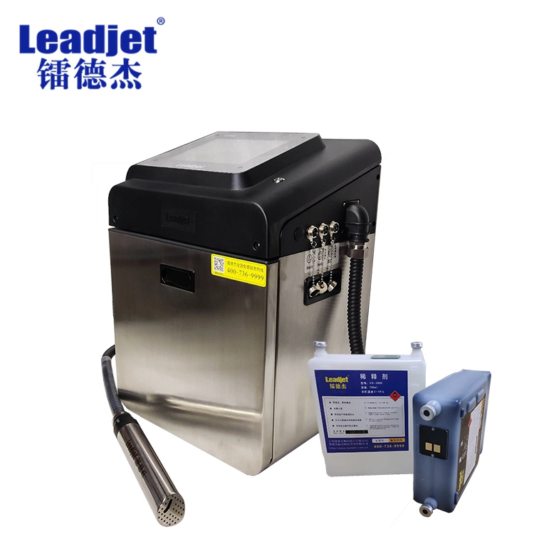 Glass Bottle Date Printing Leadjet V680 Inkjet Printers