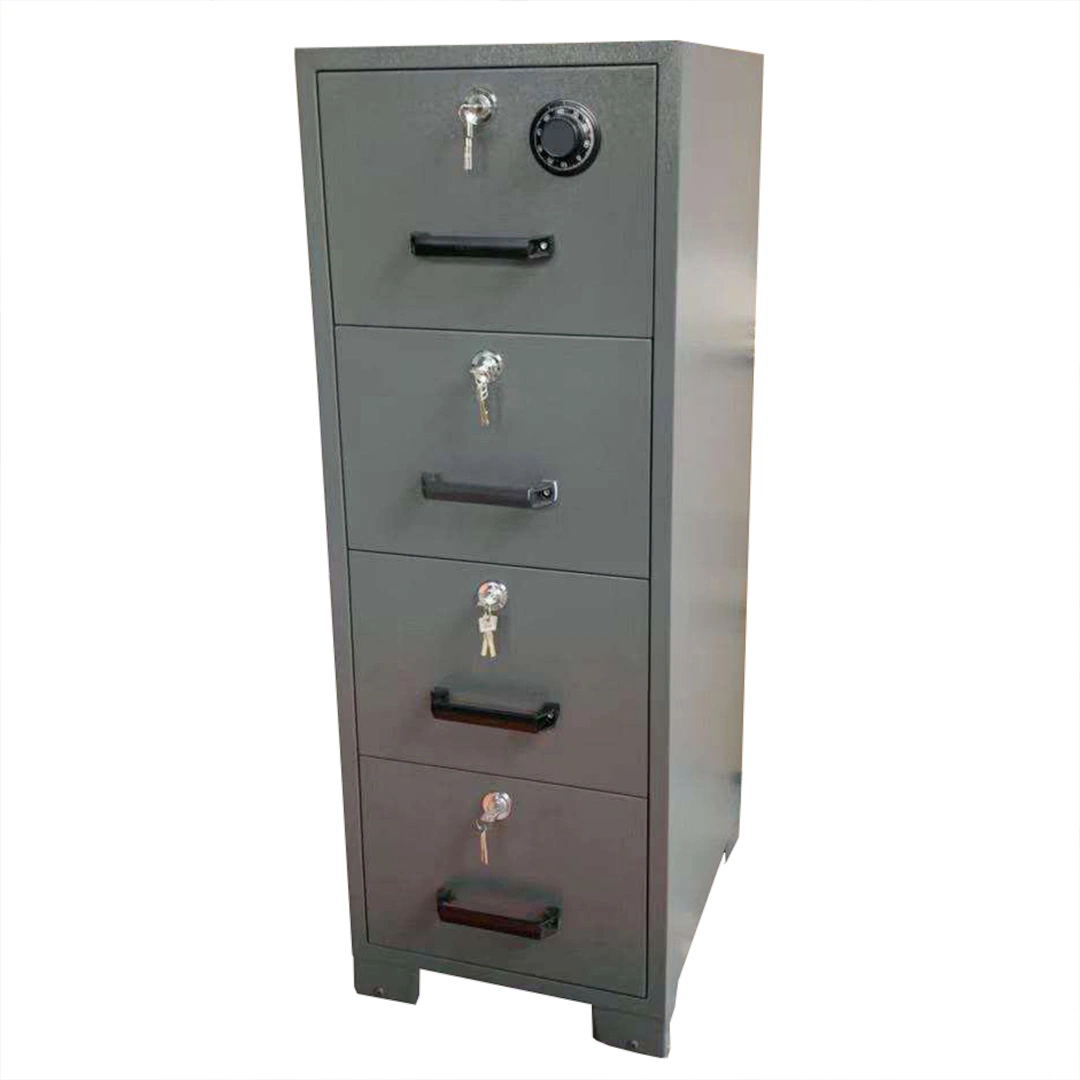 Yosec Key Lock Firep-Resistant Filing Cabinets with 4 Drawers