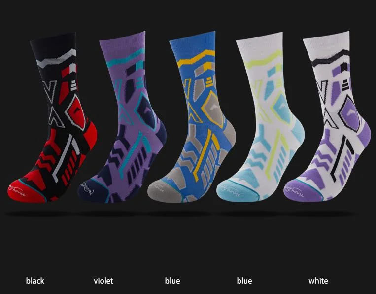 Graffiti Youth Basketball Girls & Boys Sizes Cotton Men Pantyhose Women Toe Socks